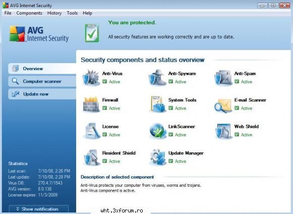 for your you unbeatable internet security by viruses, spyware, hackers, spam and malicious internet